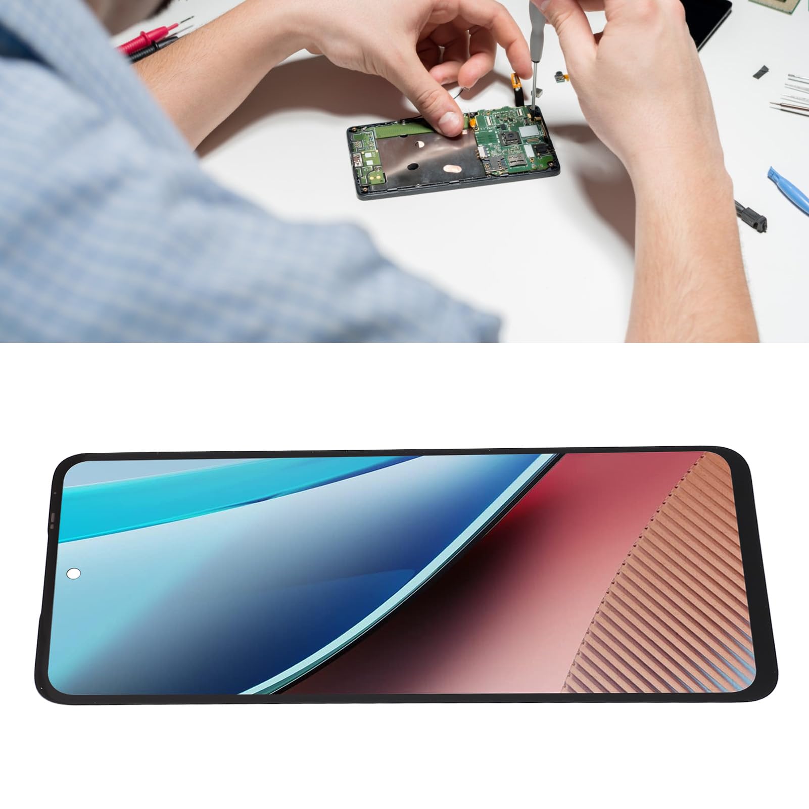 Amazon.co.jp: 電話タッチスクリーンアセンブリ、XT2317の修理ツールを